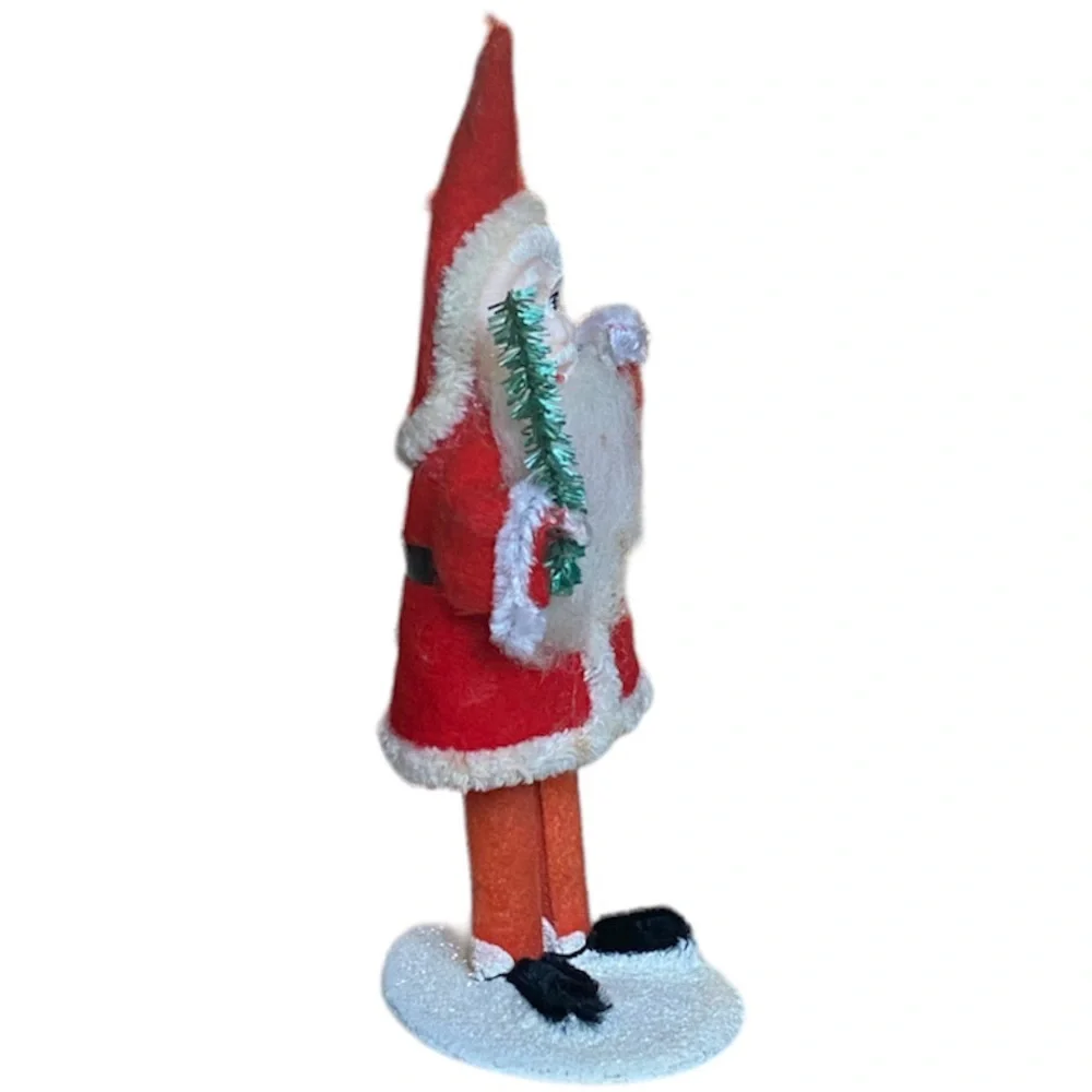 Antique Christmas Ornament Vintage Father Christmas Santa Christmas Decorations